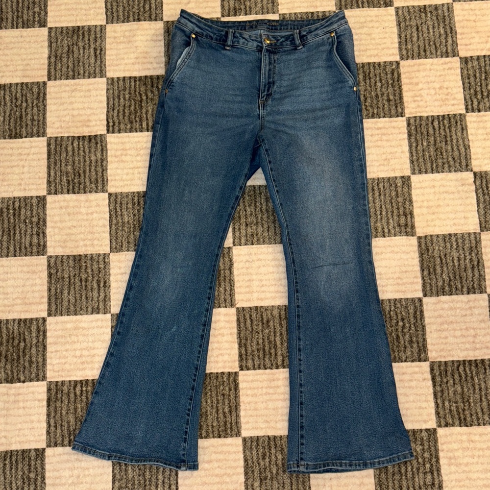 Michael Kors Classic Denim Flare Jeans